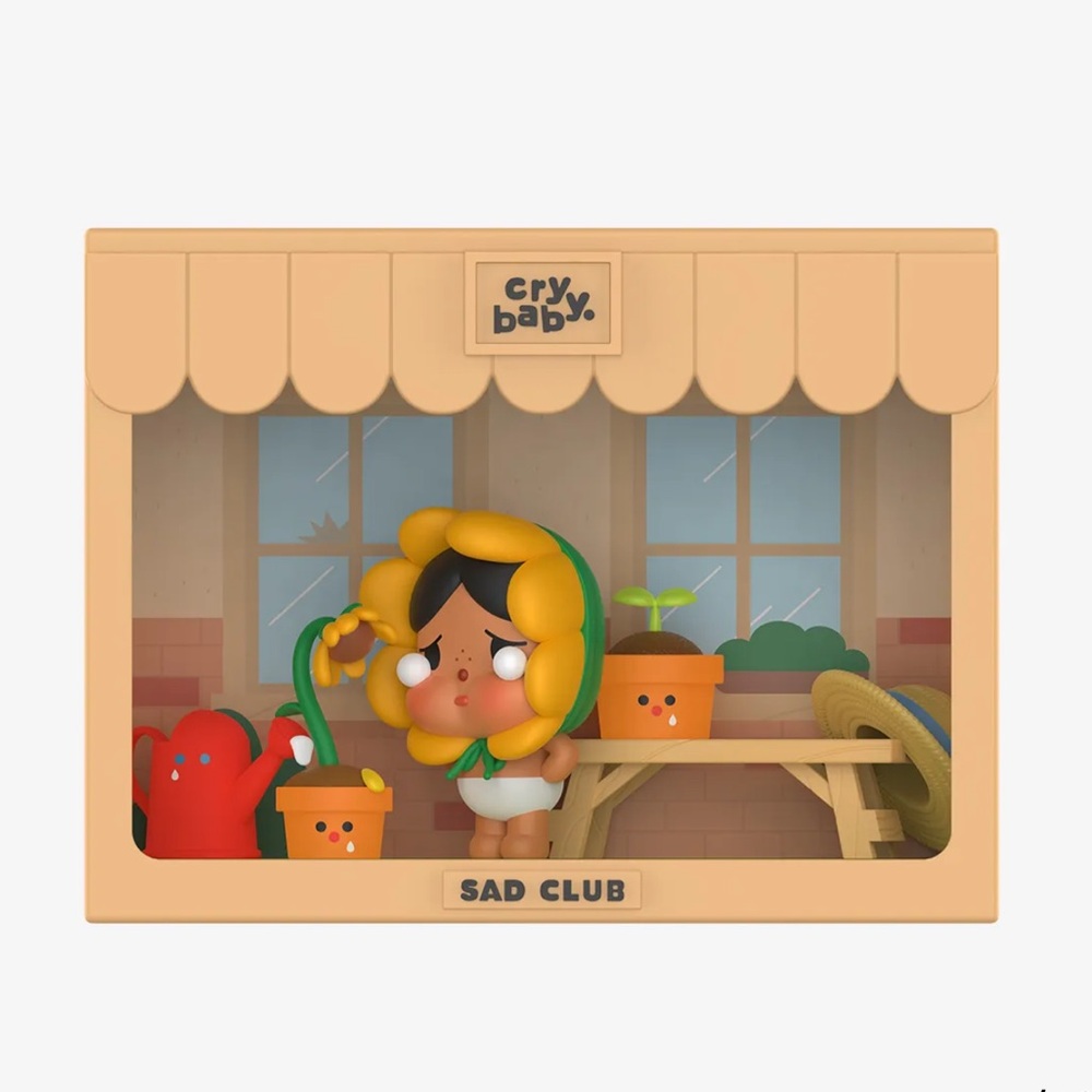 TRADING (DO NOT BUY) CRYBABY Sad Club Series Scene - Withering Flower 🌻